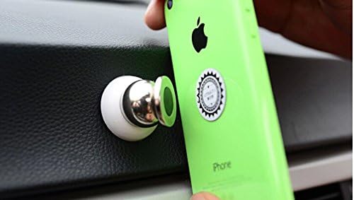 Cyber Digital Creative 360 Degrees Universal Car Mount Sticky Magnetic Stand Holder For iPhone/Samsung Or Other Cellphones