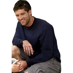 PlayBack 10.5 oz. Recycled Fiber Crew-Neck with Ribbed Side Panel