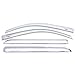 Auto Ventshade 684155 Chrome Ventvisor Window Deflector, 4 Piece