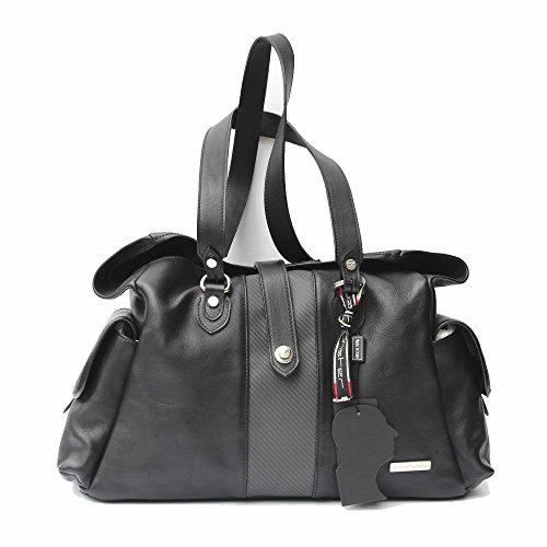 Teckno Monster テクノモンスター / ショルダーバック カーボンファイバー カーフレザー ( ブラック ) 画像