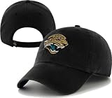 NFL Jacksonville Jaguars Clean Up Adjustable Hat, Black, One Size Fits All Fits All