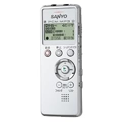 SANYO リニアPCMレコーダー(シルバー) [ICR-PS004M(S)]