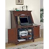 Bradley Laptop Armoire Cherry Finish