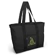 Don't Tread on Me Tote Bag Black Deluxe Gadsden Flag - For Travel or Beach Best Unique Gift Ideas for Her, Women, or Ladies