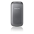 Samsung E1190 Handy (3,6 cm (1,43 Zoll) Display, Dual-Band) titan grau
