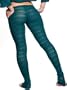 Dance & Yoga Hipster Tights by KD Dance, Stretch Knit Shadow Stripe, Sexy Unique Skinny Jeggings, Made in New York City USA