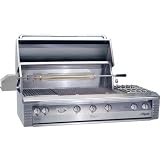 Alfresco Gas Grills Classic 56 Inch Propane Gas Grill With Sear Zone - Rotisserie - And Side Burners - Built In