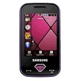 Samsung S7070 Diva GSM Unlocked Cell Phone with 3.2MP Camera, Stereo Bluetooth, MP4 Video Player--International Version with Warranty (Purple)