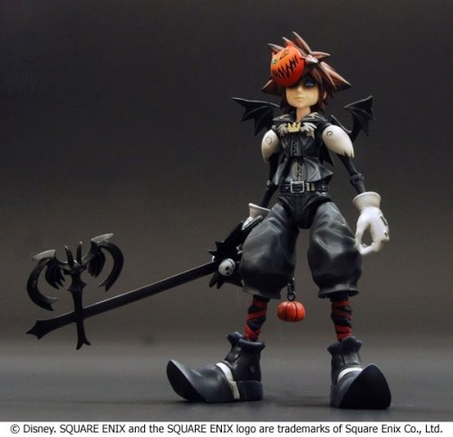 Disney Square-Enix Kingdom Hearts 2 Play Arts Action Figure Sora (Halloween Town)
