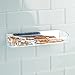 InterDesign 21720 Affix, Peel-And-Stick Strong Self-Adhesive Una Cosmetic Organizer Tray