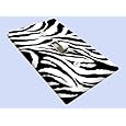 Jagged Zebra Skin Print Decorative SwitchplateCover