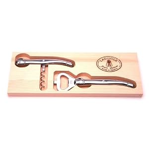 Laguiole Corkscrew and Opener Set - Stainless Steel by Laguiole