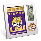 LSU Team Desk Clock