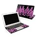 Pink Neon Flames Design Protector Skin Decal Sticker for Apple MacBook Pro 15"" (Unibody - NO Seperate Touchpad Button)