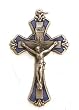 Small Crucifix - Pendant - 1 and 3/4in. Height - IMPORTED FROM ITALY