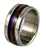 Mood Rings S16 Stainless Steel Endless Band High Quality Rainbow Colorsl (10)