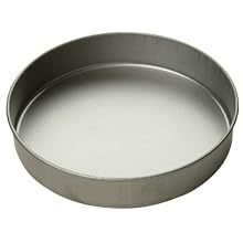 Focus Foodservice Commercial Bakeware 9 by 2-Inch Round Cake Pan