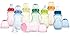 Nuby 3 Pack Tinted Bottle, 7 Ounce, Colors May Vary