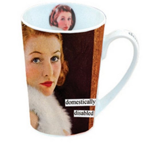 Domestically Disabled Coffee Mug by Anne Taintor On Sale