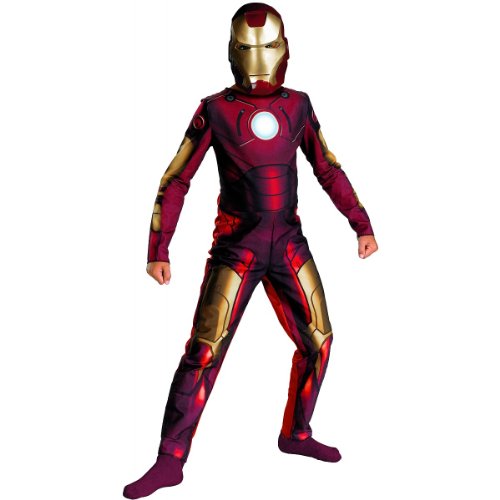 Kids Quality Iron Man Movie Costume - Child Size 10-12 Kids Quality Iron Man Movie Costume - Child Size 10-12