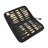 SODIAL(R) 14件キットスカルプティングツールや木材や金属の専門陶器