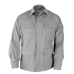 Gray Poly / Cotton Ripstop BDU Coat