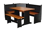 3 Piece Beadboard Nook Dining Set