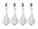 Acrylic Crestal table cloth weight 4pcs