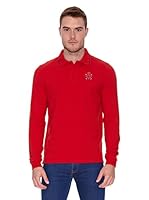 La Española Polo  Manga Larga (Rojo)