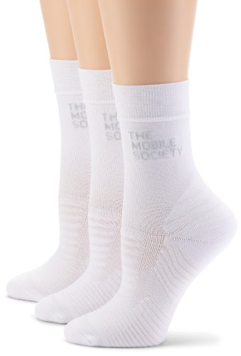 The Mobile Society Damen Funktionssocken Running lite, weiss, 41-43