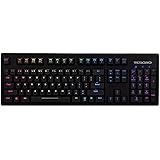 Tesoro Excalibur Spectrum G7SFL Brown Mechanical Switch Single Individual Per Key Full Color RGB LED Backlit Illuminated Mechanical Gaming Keyboard TS-G7SFL (BW)
