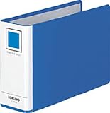KOKUYO フ-E658B チューブファイルエコ B6横 50mmとじ 2穴青