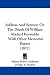 Address And Sermon On The Death Of William Abelard Reynolds: With Other Memorial Papers (1872) at Amazon Books: 41-1hA5XBfL._SL75_