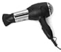 Jerdon JHD66 1875-Watt Hair Dryer, Black and Chrome Finish