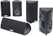 Polk Audio RM85 Home Theater Speaker System 4 compact satellites and 1 center channel speaker