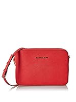 Michael Kors Bandolera Jet Set Large Saffiano Crossbody (Rojo)
