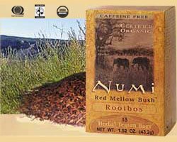 NUMI TEA RED MELLOW BUSH - ROOIBOS (18 tea bags) by Numi Tea