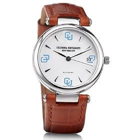 Buy Columbia University Ladies Swiss Watch - Collegiate with Leather Strap by M.LaHart by Columbia Sportswear