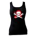 Skull Splat Womens Tank Top