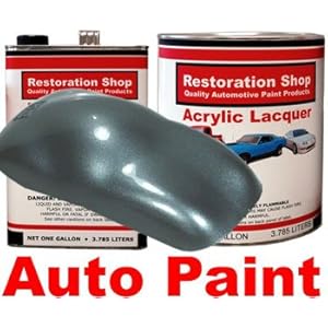 Slate Green Metallic ACRYLIC LACQUER Car Auto Paint Kit