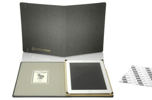 DODOcase Essentials Granite - mit Kameraloch - für iPad3 und iPad2 - Edition: monte costello - Farbe: Graphit