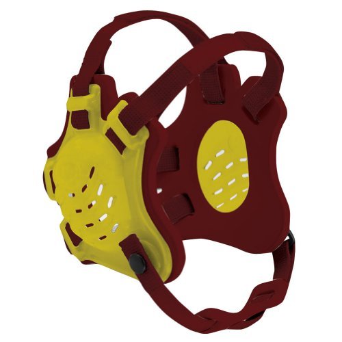 Cliff Keen Tornado Wrestling Headgear - COLOR: Gold/Maroon/Maroon
