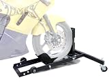 1000lb MOTORCYCLE WHEEL CHOCK BIKE STAND TOWING TRUCK(T-1000MCSTAND-SN0302A)