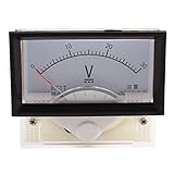 uxcell アナログ電流計　パネルゲージ　メーター　85C17 DC 0-30V クラス2.5