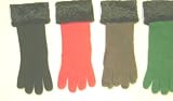 G4.2, One Size Angora Gloves Hand Trimmed with Persian Lamb Fur Cuff for Women and Teens