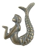 Atlas Homewares 190R-V 2-1/2-Inch Mermaid Knob/RT, Verdigris