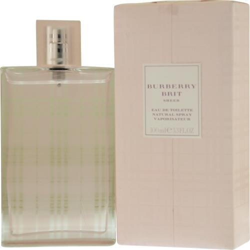 Burberry Brit Sheer By Burberry For Women Edt Spray 3.4 Oz