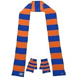 Nike Florida Gators Royal Blue Ladies Striped Scarf & Glove Set