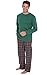 PajamaGram Red & Green Plaid Matching Family Christmas Pajamas