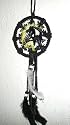 Authentic Original Hand Painting of a Horse on Leather Dream Catcher Mandella Mandala